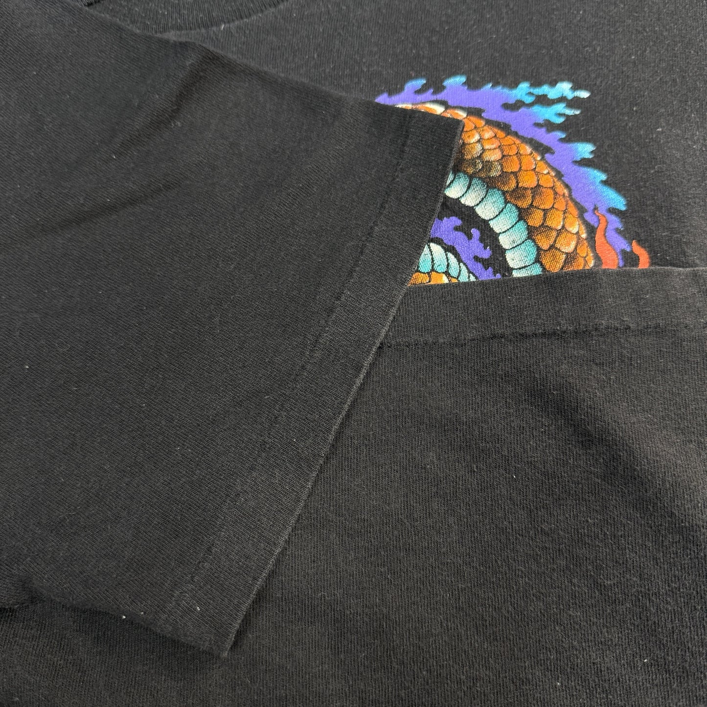 【HARLEY-DAVIDSON】ハーレーダビッドソン "W-SNAKE & BLACK HILLS" 90's Vintage Tシャツ