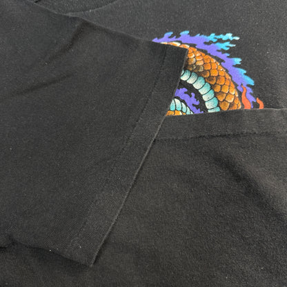 【HARLEY-DAVIDSON】ハーレーダビッドソン "W-SNAKE & BLACK HILLS" 90's Vintage Tシャツ