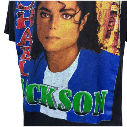 【MICHAEL JACKSON】マイケル・ジャクソン "The King Of POP" 90's Vintage RAP Tデザイン