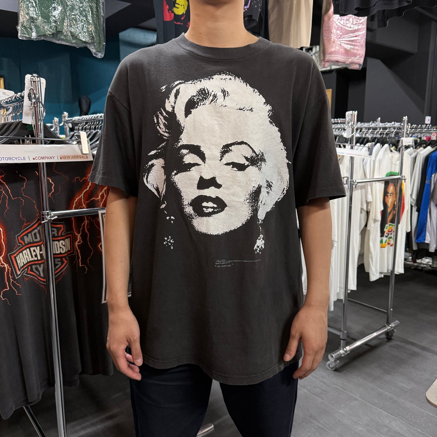 【MARILYN MONROE】マリリン・モンロー "フェイスプリント" 90's Vintage Tシャツ