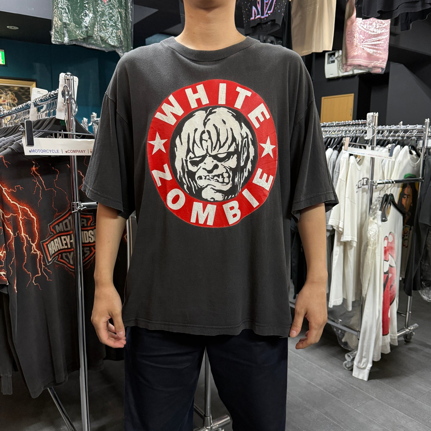 【WHITE ZOMBIE】ホワイト・ゾンビ "LA SEXORCISTO WORLD TOUR 92" 90's Vintage Tシャツ