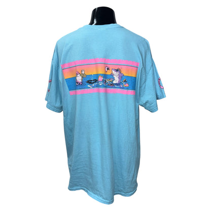 【T&C SURF DESIGNS】タウンアンドカントリー "IT'S A JUNGLE OUT THERE" 80's Vintage Tシャツ