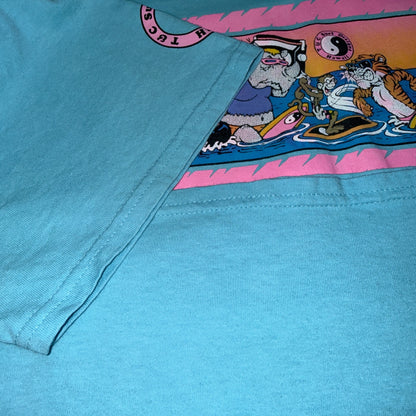 【T&C SURF DESIGNS】タウンアンドカントリー "IT'S A JUNGLE OUT THERE" 80's Vintage Tシャツ
