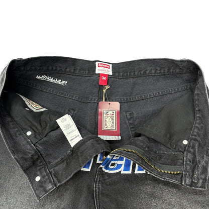 【SUPREME × MITCHELL & NESS】シュプリーム×ミッチェルアンドネス "NBA Bullets Denim Shorts" 20s デニムショーツ