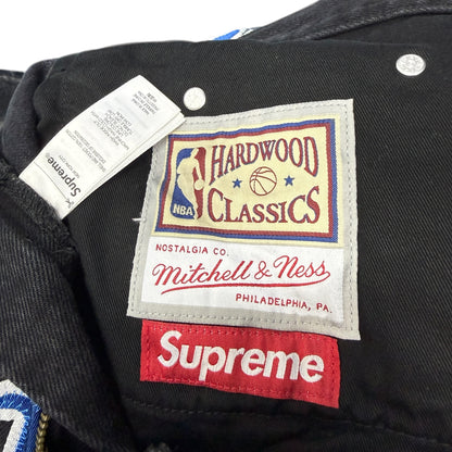【SUPREME × MITCHELL & NESS】シュプリーム×ミッチェルアンドネス "NBA Bullets Denim Shorts" 20s デニムショーツ