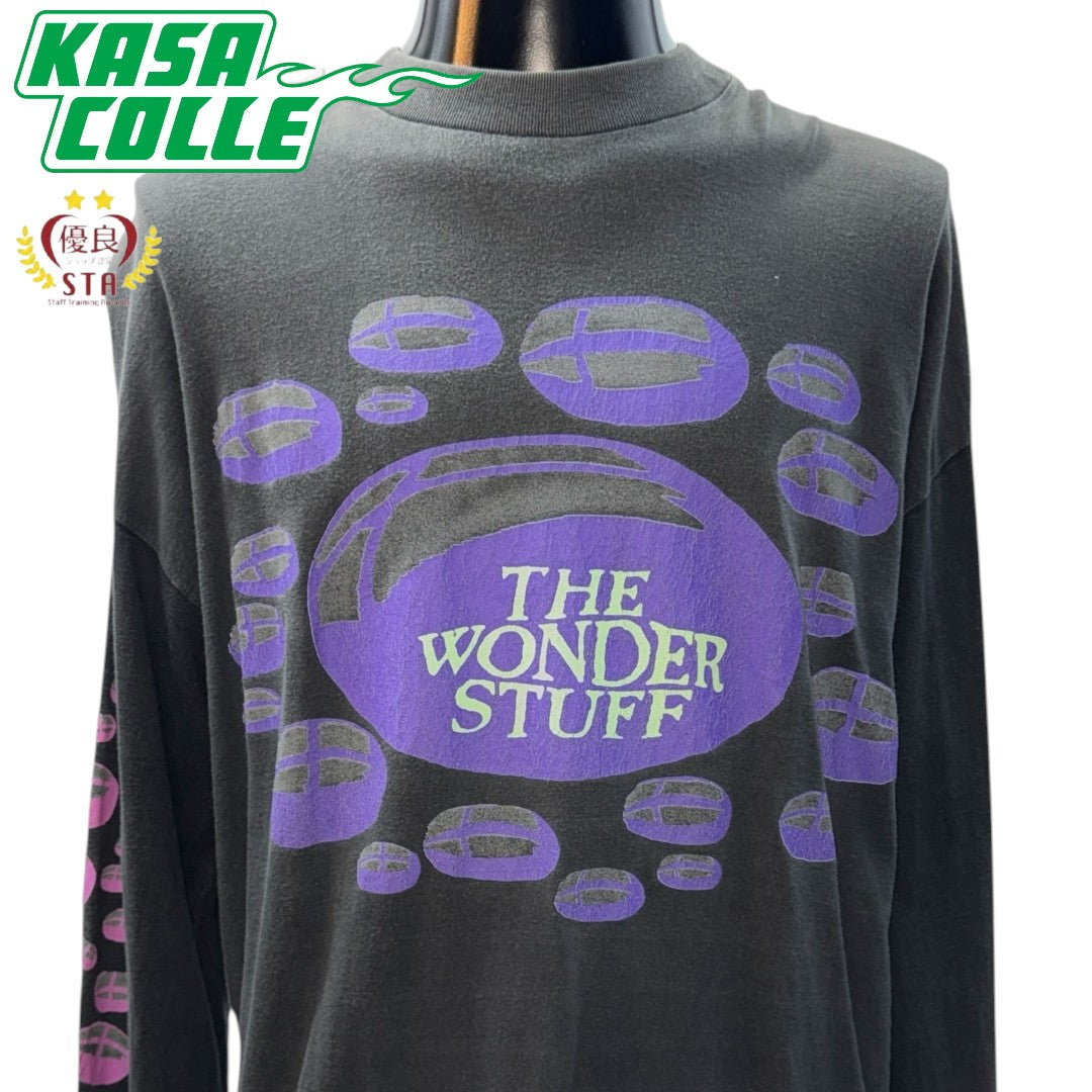 [THE WONDER STUFF] Wonder Stuff "CIRCLESQUARE" Long Sleeve T-Shirt