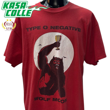 [TYPE O NEGATIVE] Type O Negative "WOLF MOON" DELTA PRO WEIGHT Body T-shirt XL