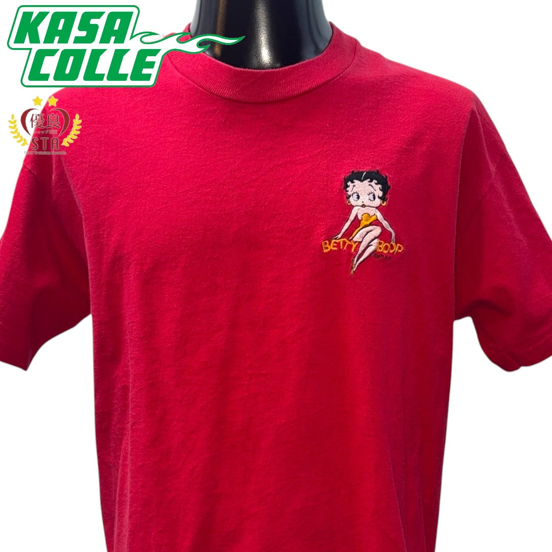 [BETTY BOOP] Betty Boop 90's Embroidered T-shirt