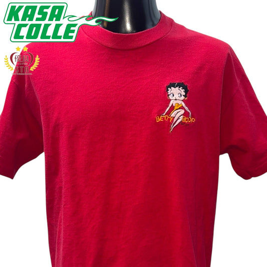 [BETTY BOOP] Betty Boop 90's Embroidered T-shirt