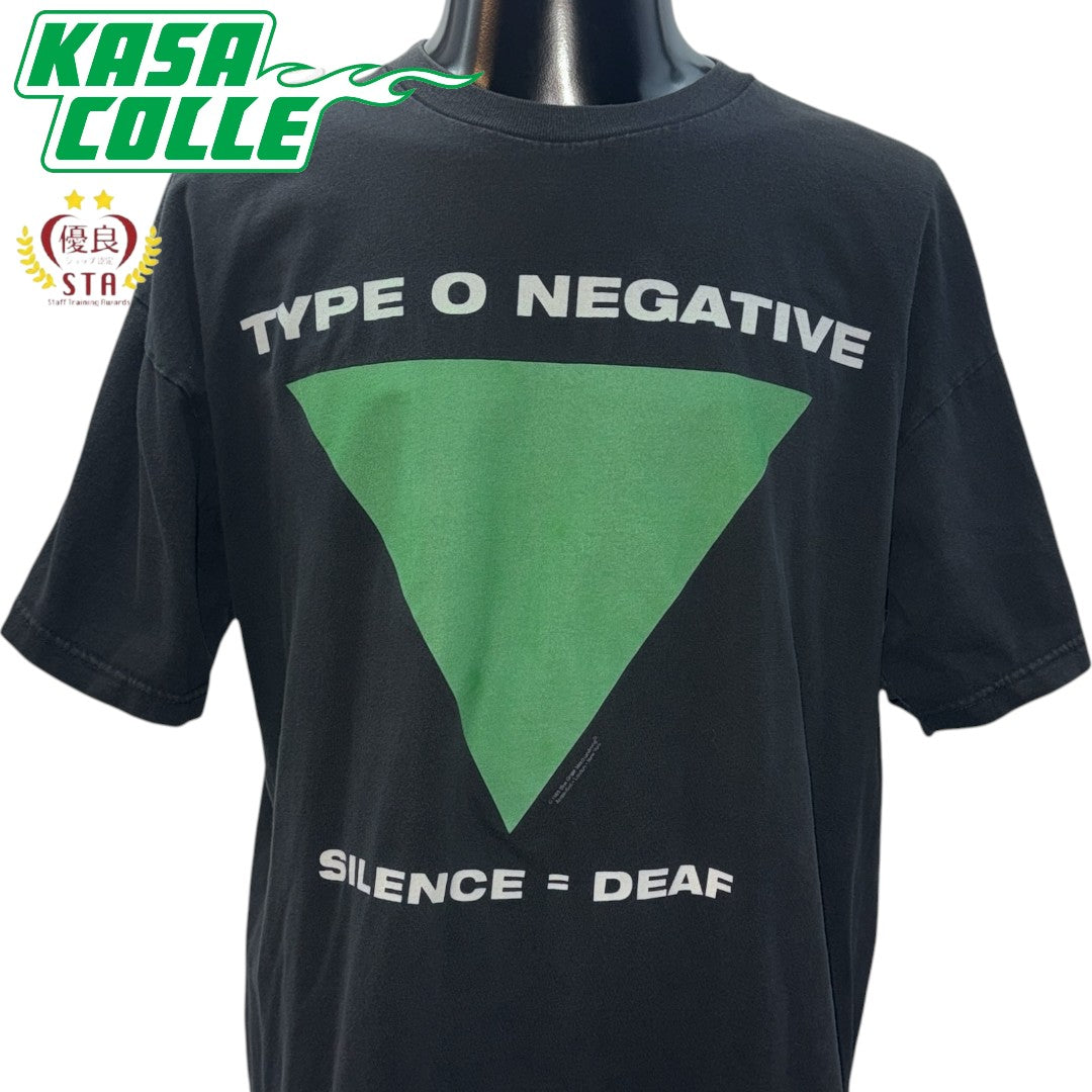 [TYPE O NEGATIVE] Type O Negative "SILENCE=DEAF" Blue Grape Body T-shirt
