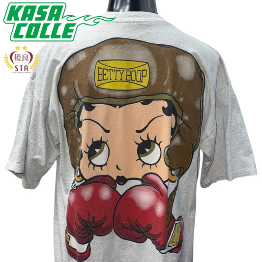 [BETTY BOOP] Betty Boop "BOXING" T-shirt