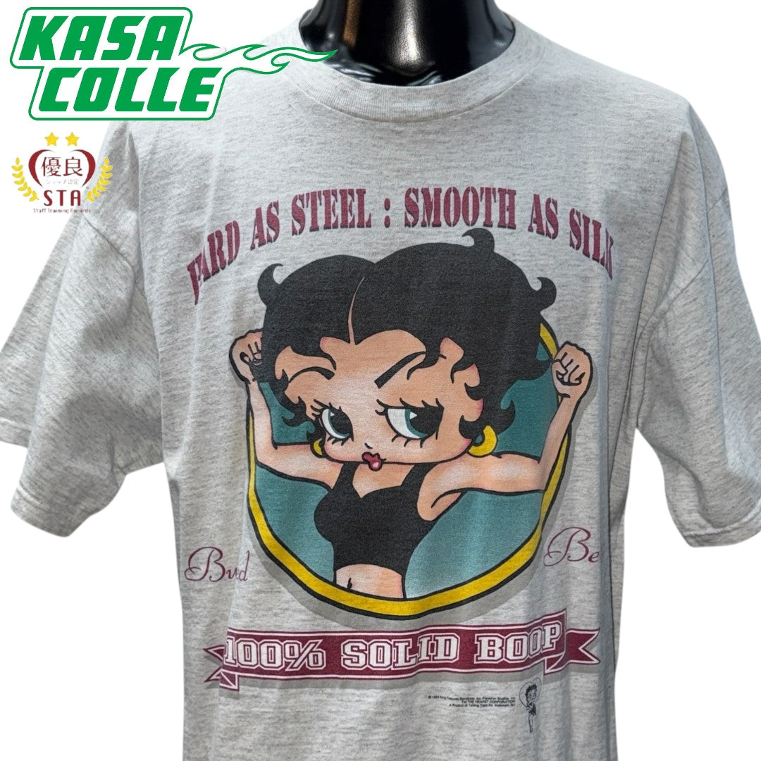 Betty Boop "HARD AS STEEL" 94's Vintage T-shirt, Size XL