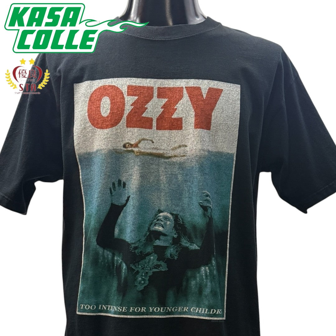 [OZZY × JAWS] Ozzy Osbourne Rock T-shirt
