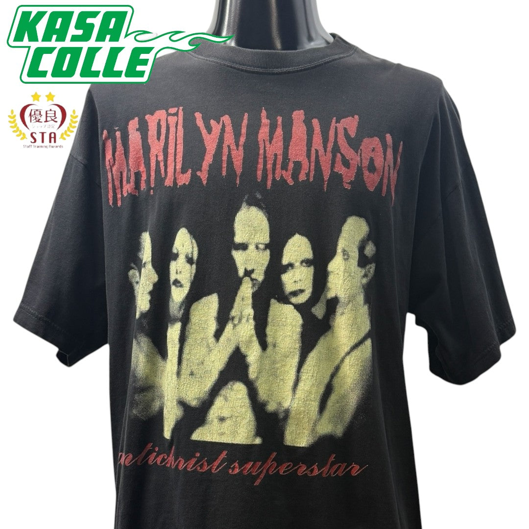 【MARILYN MANSON】マリリンマンソン  "antichrist superstar" ユーロ 90s ヴィンテージ Tシャツ
