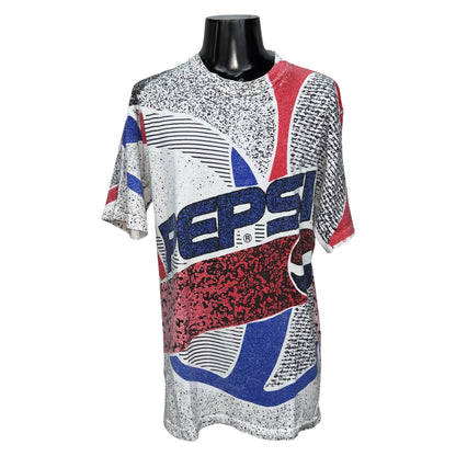 【PEPSI】ペプシ "ALL OVER PRINT" 90's Vintage Tシャツ