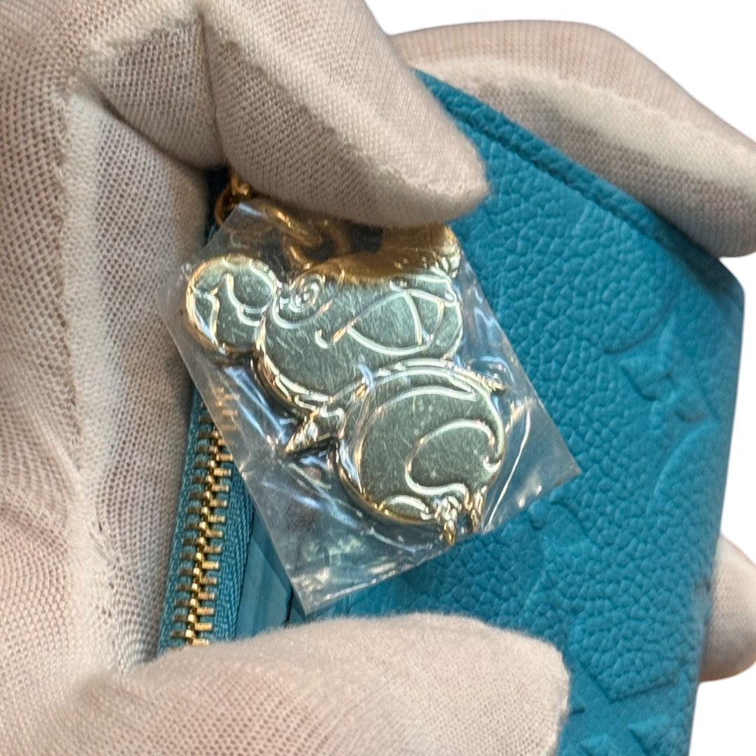 [LOUIS VUITTON] Louis Vuitton x Takashi Murakami Portefeuille Lisa, Color: Kabira Blue