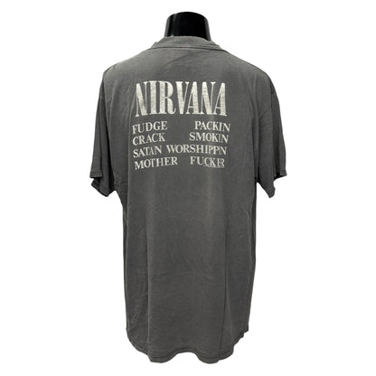 【NIRVANA】ニルヴァーナ "VESTIBULE" giantタグ 90's Vintage Tシャツ