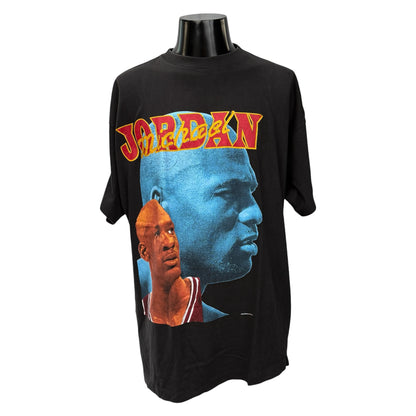 【CHICAGO BULLS】シカゴ・ブルズ "MICHAEL JORDAN PIPPEN & RODMAN" 90's RAPtee Vintage Tシャツ