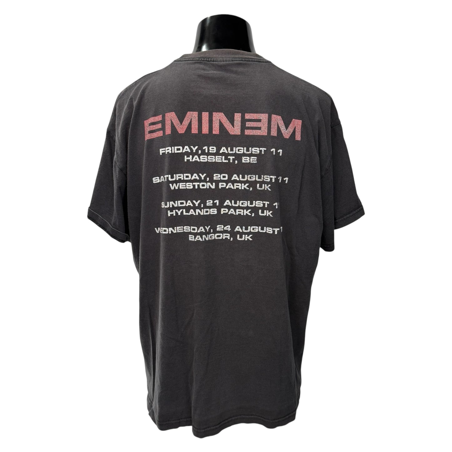 【EMINEM】エミネム V Festival "Pukkelpop" Tour 2011 Vintage Tシャツ