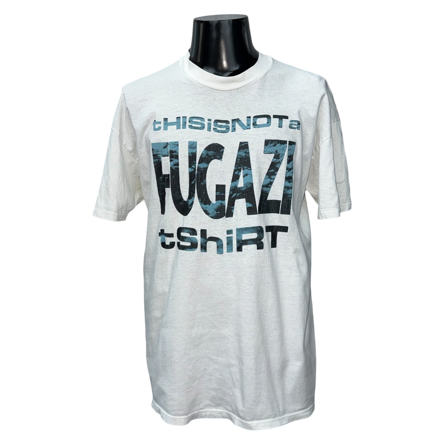 【FUGAZI】フガジ "THIS IS NOT A FUGAZI T-SHIRT" 90's Vintage Tシャツ