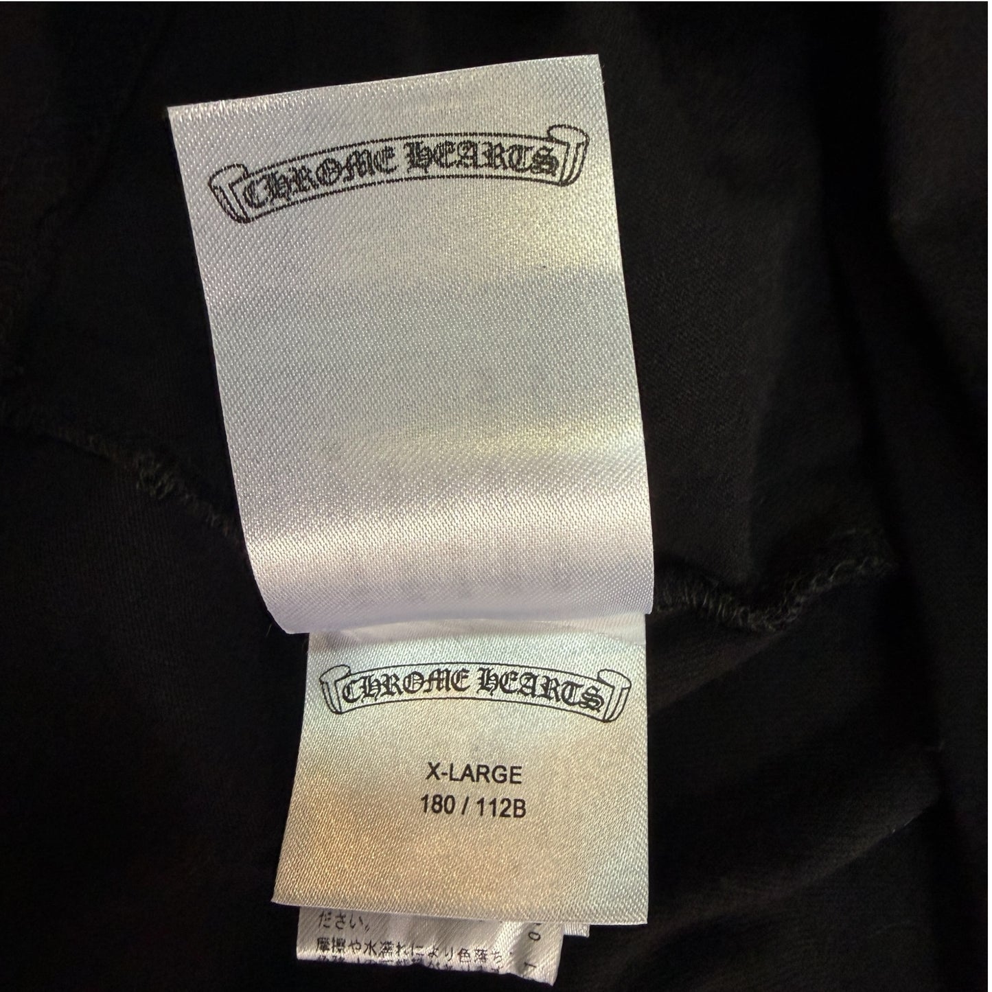 [CHROME HEARTS] Chrome Hearts neck logo long T-shirt