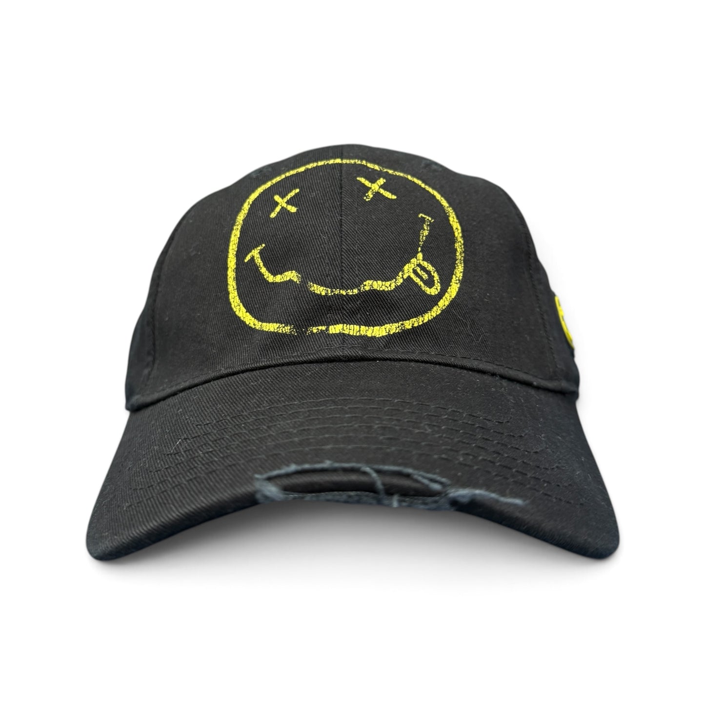 【NIRVANA】ニルヴァーナ オフィシャル SMILE LOGO 6パネルキャップ