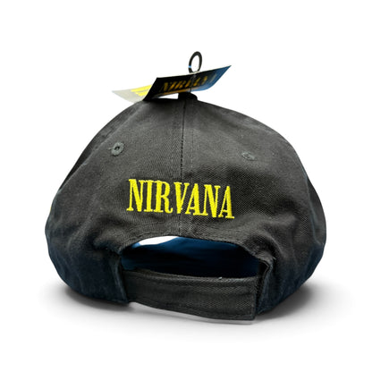 【NIRVANA】ニルヴァーナ オフィシャル SMILE LOGO 6パネルキャップ