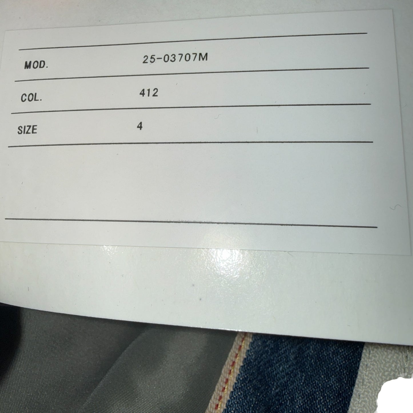 [sacai / Levi's] Sacai Levi's Denim x Nylon Twill MA-1 Jacket, Reversible