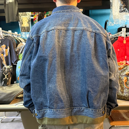 [sacai / Levi's] Sacai Levi's Denim x Nylon Twill MA-1 Jacket, Reversible