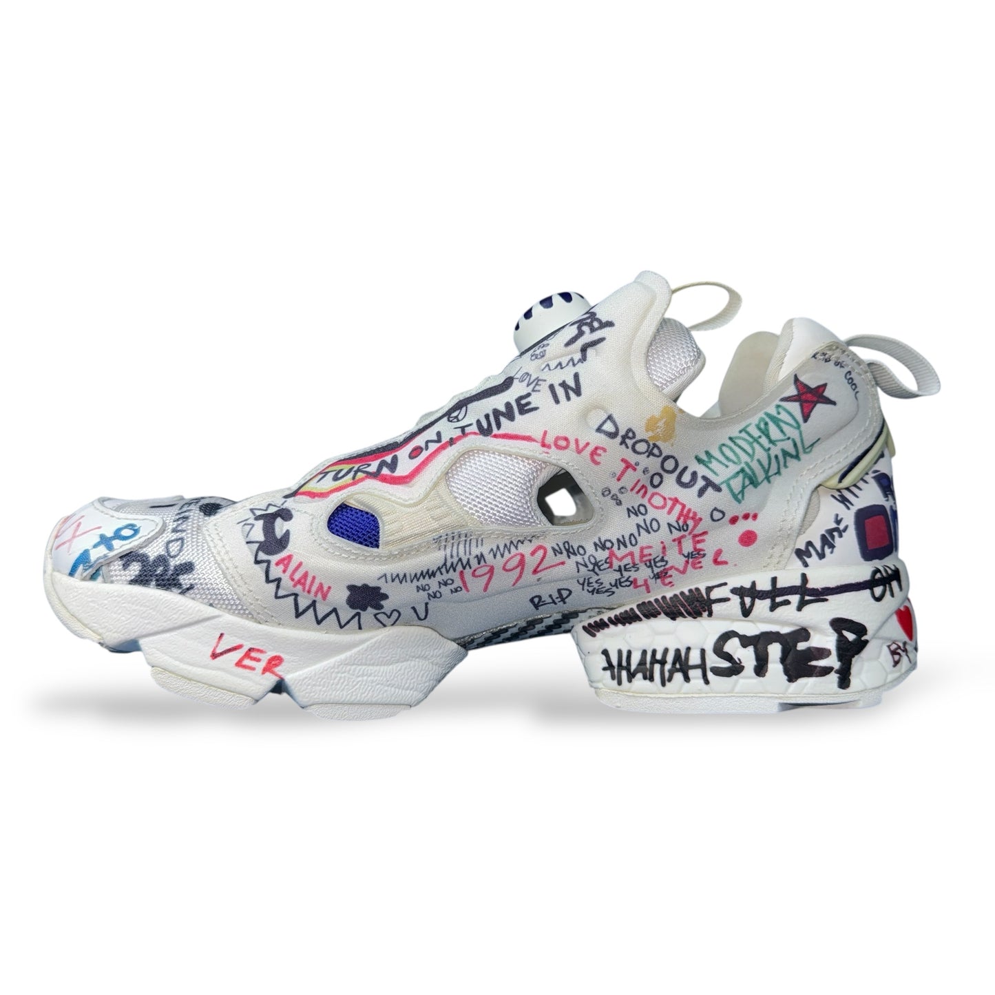 [VETEMENTS x Reebok] Vetements x Reebok Instapump Fury "Graffiti" Sneakers