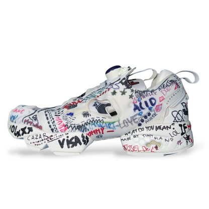 [VETEMENTS x Reebok] Vetements x Reebok Instapump Fury "Graffiti" Sneakers