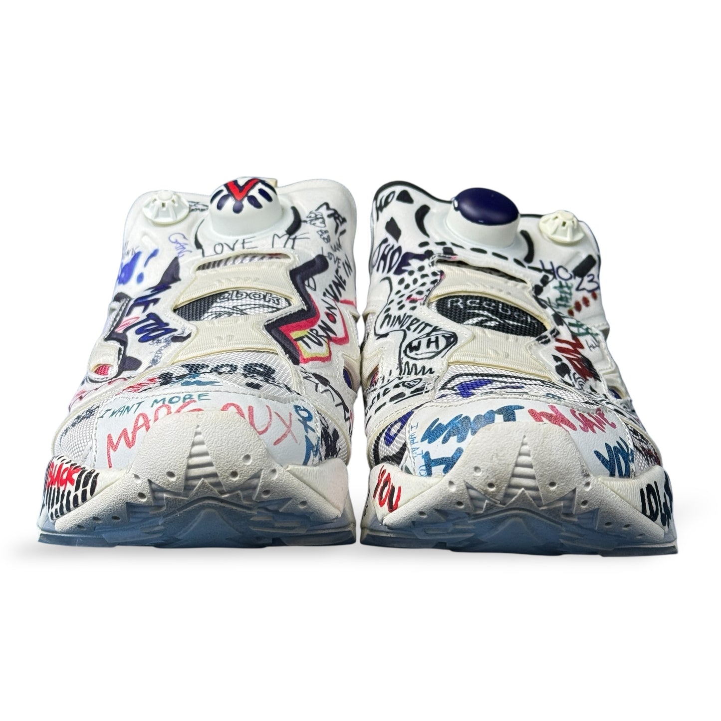 [VETEMENTS x Reebok] Vetements x Reebok Instapump Fury "Graffiti" Sneakers