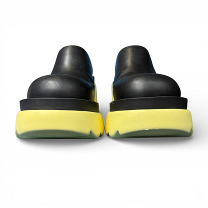 [BOTTEGA VENETA] Bottega Veneta "FLASH" Flash Leather Mule Sandals