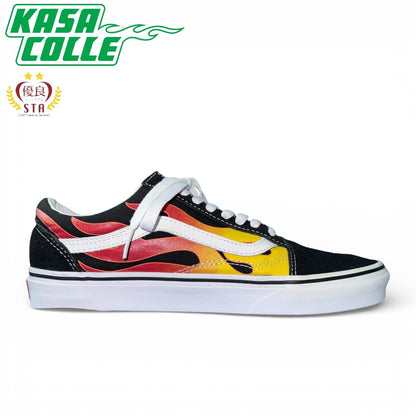 【VANS】ヴァンズ バンズ OLD SKOOL "FLAME" スニーカー