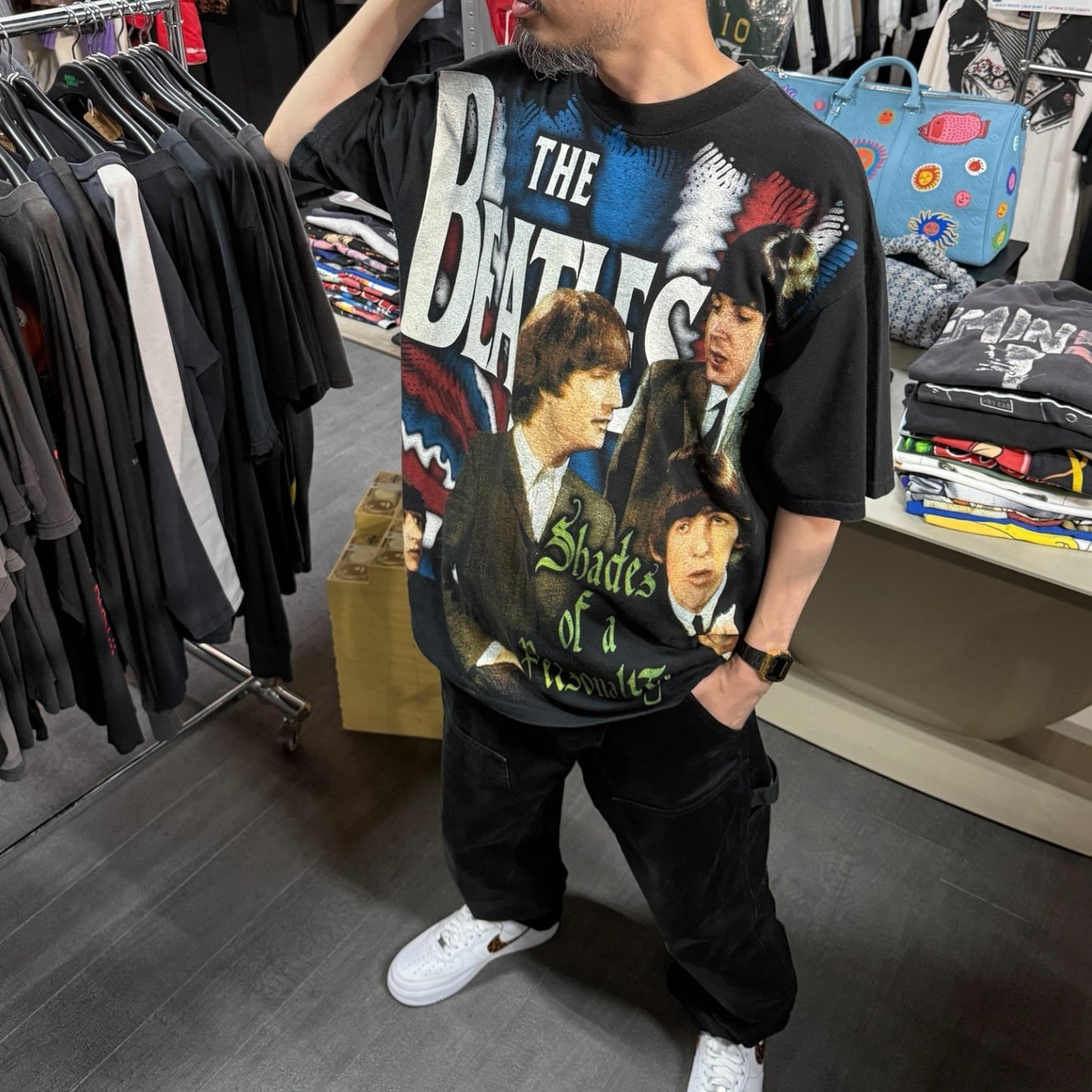 【THE BEATLES】ザ・ビートルズ "Shades of a Personality"Resurrectionメキシカン Vintage Tシャツ