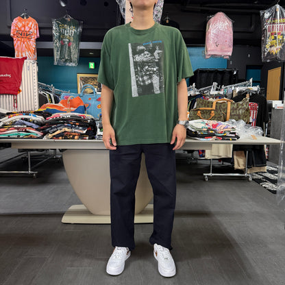 【SONIC YOUTH】ソニック・ユース "DANCING KIDS" GREEN 90's Vintage Tシャツ