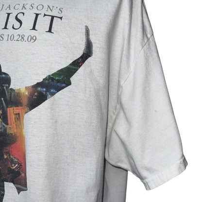 【MICHAEL JACKSON】マイケル・ジャクソン "THIS IS IT" 00's Tシャツ
