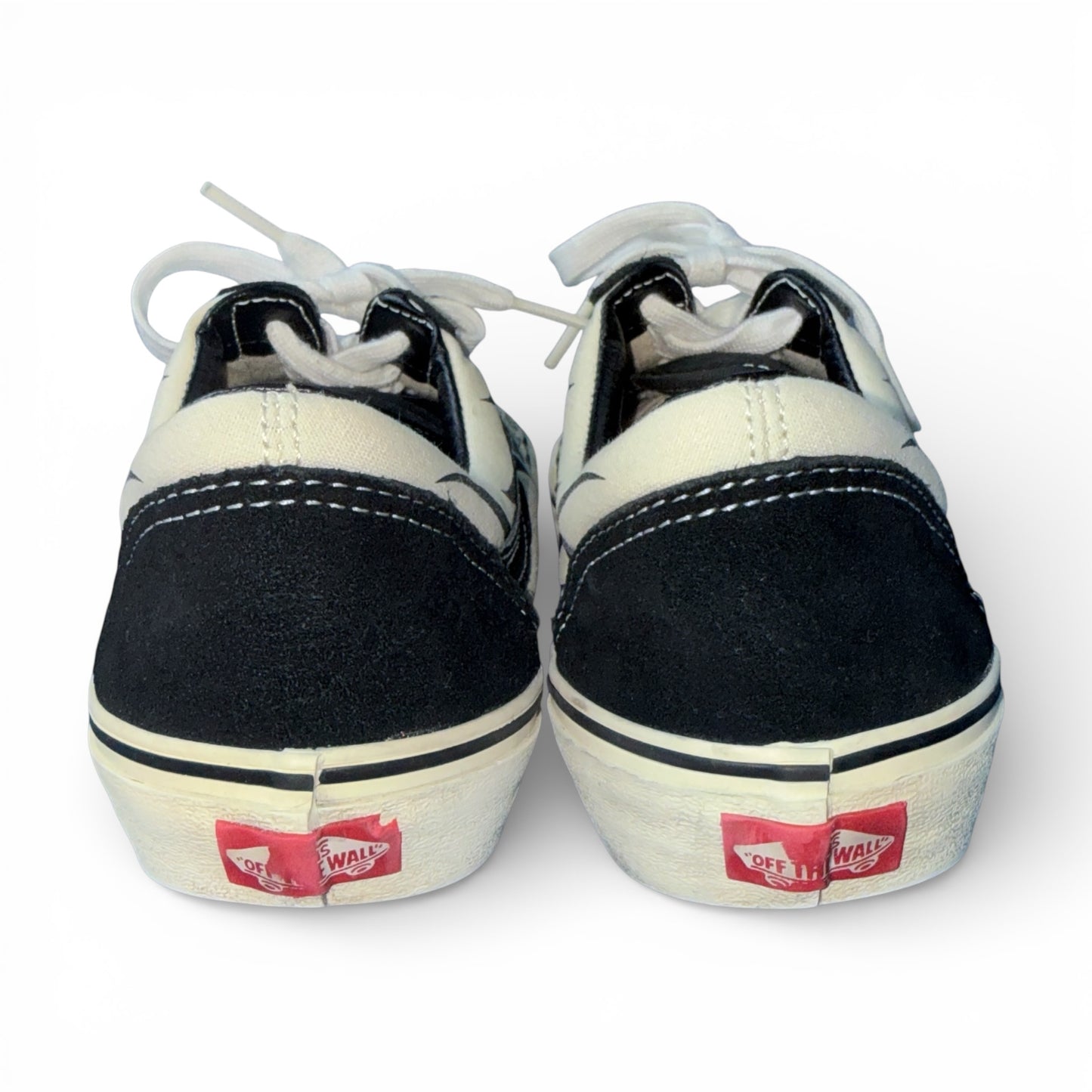 【VANS】ヴァンズ バンズ OLD SKOOL "BLACK / WHITE FLAME " スニーカー