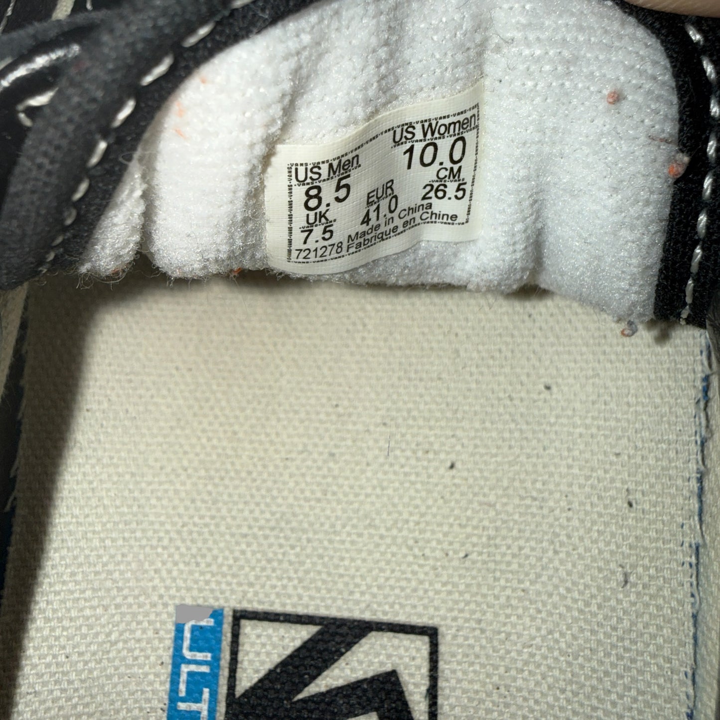【VANS】ヴァンズ バンズ OLD SKOOL "BLACK / WHITE FLAME " スニーカー