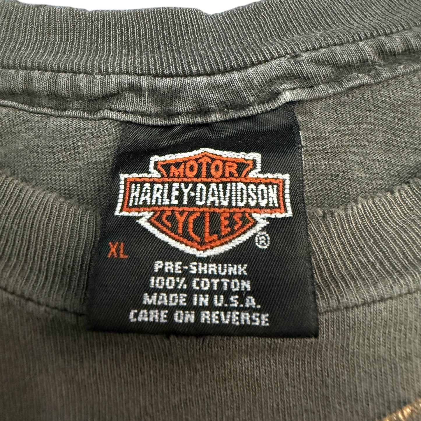 【HARLEY-DAVIDSON】ハーレーダビッドソン "FOREVER FREE" 90's Vintage ポケットTシャツ