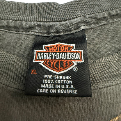 【HARLEY-DAVIDSON】ハーレーダビッドソン "FOREVER FREE" 90's Vintage ポケットTシャツ