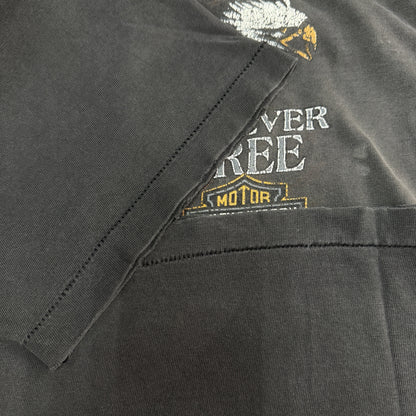 【HARLEY-DAVIDSON】ハーレーダビッドソン "FOREVER FREE" 90's Vintage ポケットTシャツ
