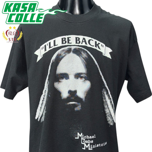 【MICHAEL COMBS MINISTRIES】マイケル・コームズ・ミニストリーズ "I’LL BE BACK" Vintage Tシャツ