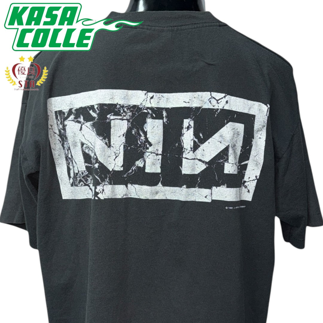 【NINE INCH NAILS】ナイン・インチ・ネイルズ "local crew" 90s Vintage Tシャツ