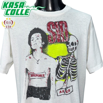 【SID VICIOUS】シド・ヴィシャス "BEFORE AFTER" 90's Vintage Tシャツ