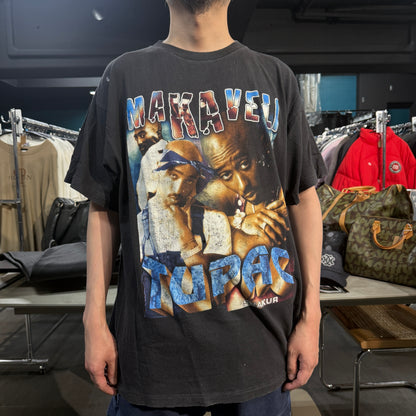 【2PAC】2パック MAKAVELI THUG LIFE RAP TEE Vintage Tシャツ