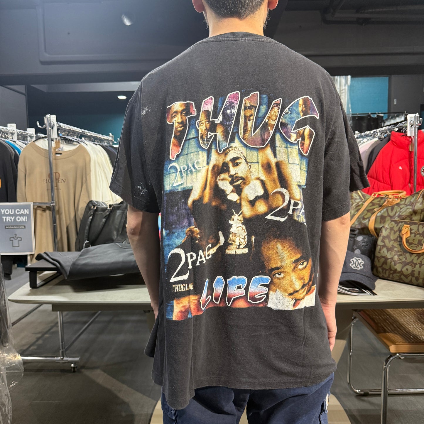【2PAC】2パック MAKAVELI THUG LIFE RAP TEE Vintage Tシャツ
