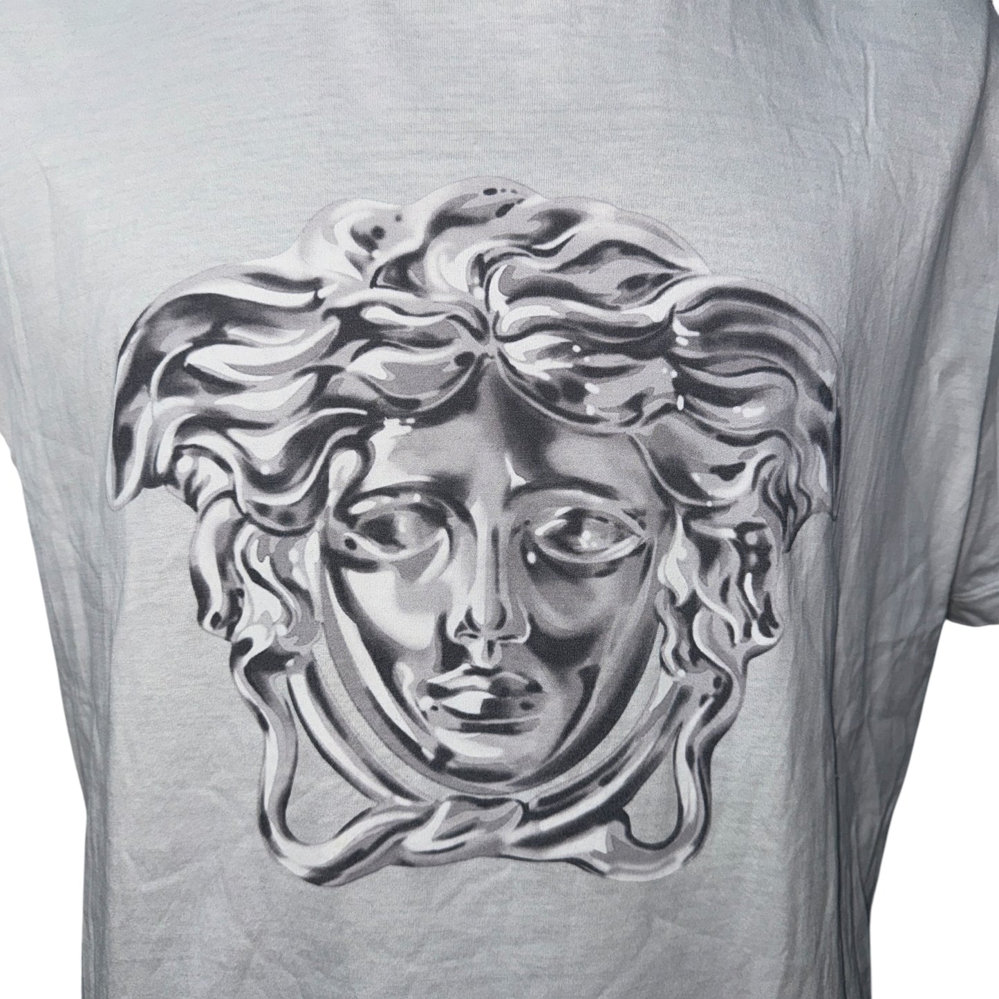 【VERSACE】ヴェルサーチ メデューサ メタリックグラフィック Tシャツ