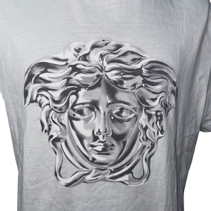 【VERSACE】ヴェルサーチ メデューサ メタリックグラフィック Tシャツ