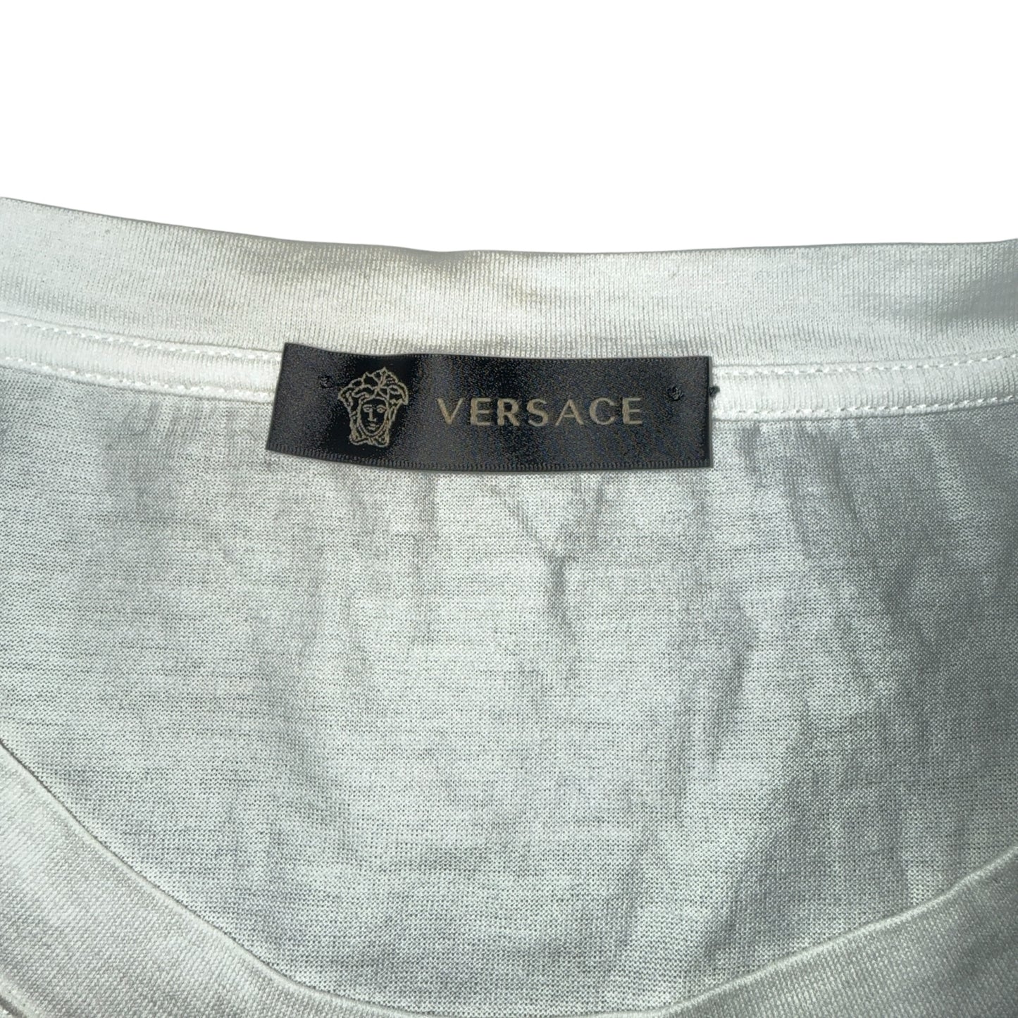 【VERSACE】ヴェルサーチ メデューサ メタリックグラフィック Tシャツ